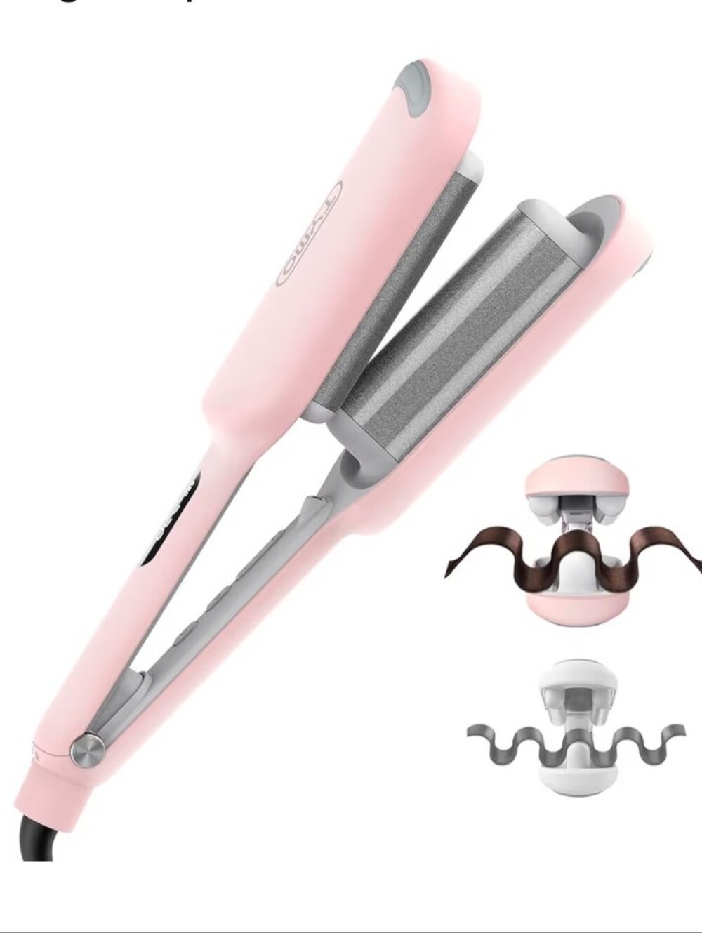 NEW TYMO ROVY Beach Waves Curling Wand, 